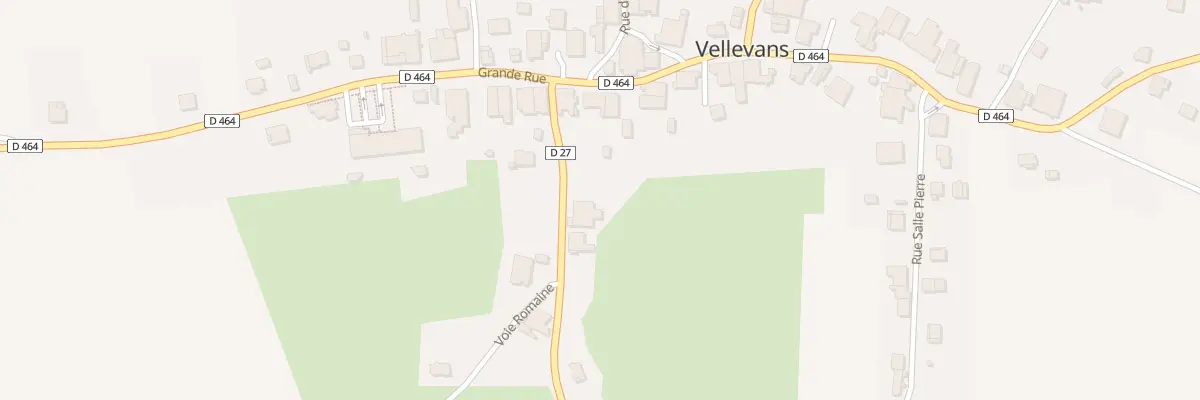 Plan du 1 Rte d’Ouvans à Vellevans