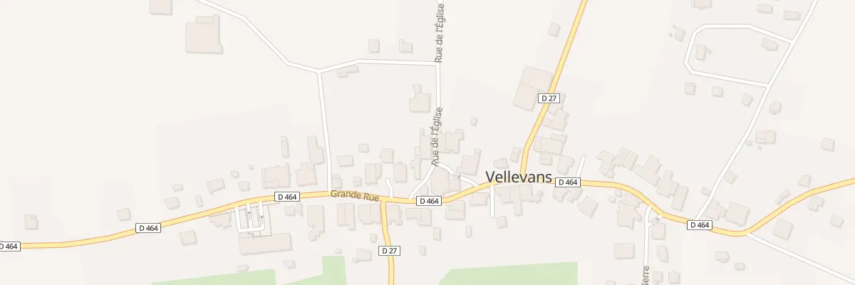 Plan du 3 Rue de l’Eglise à Vellevans