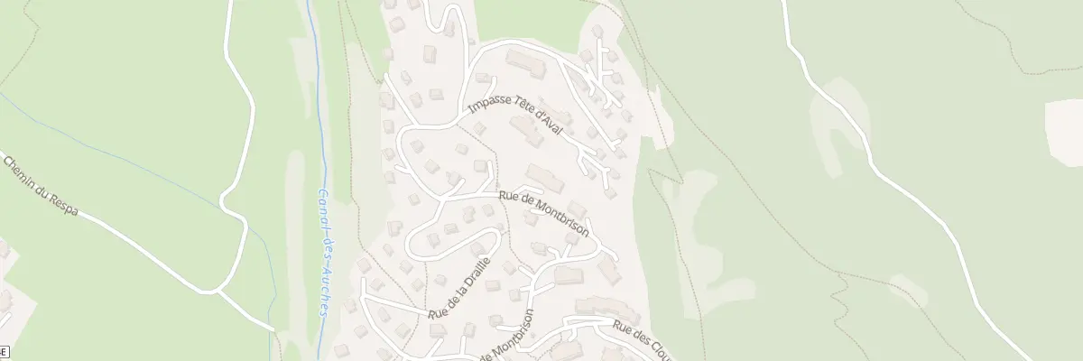 Plan du 1048 Rue de Montbrison à Vallouise-Pelvoux