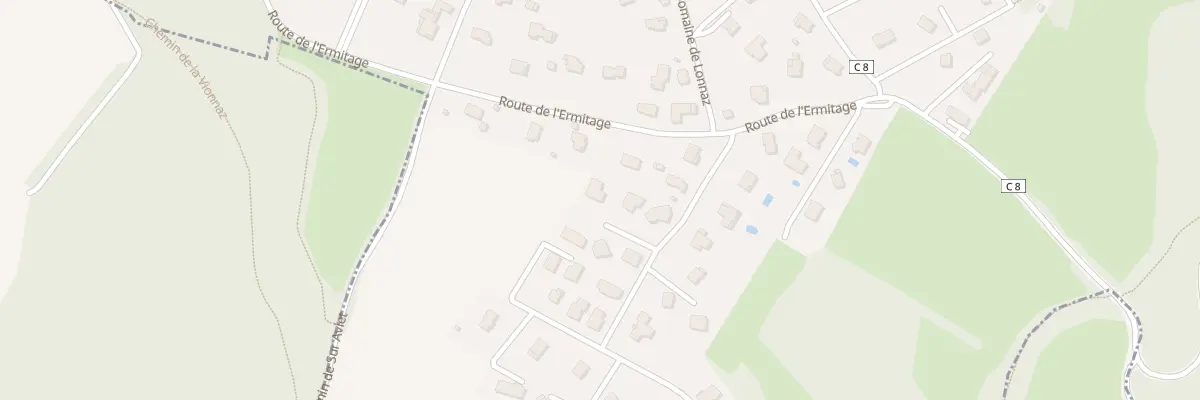 Plan du 44 Imp des Cerisiers Blancs à Armoy