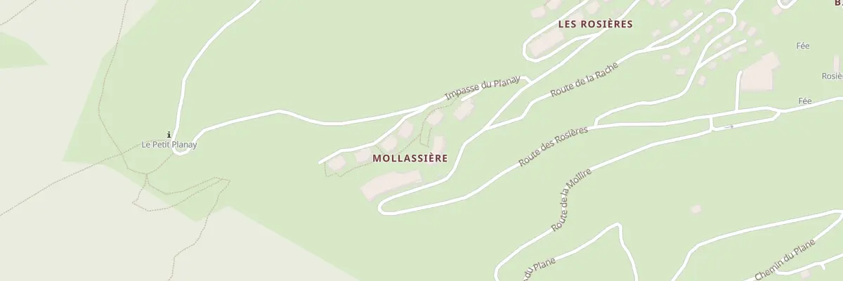 Plan du 791 Rte des Rosières à Villard-sur-Doron