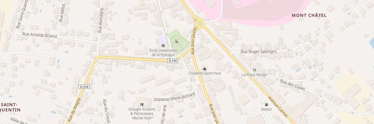 Plan du 3 Rue Marie Richard à Lure