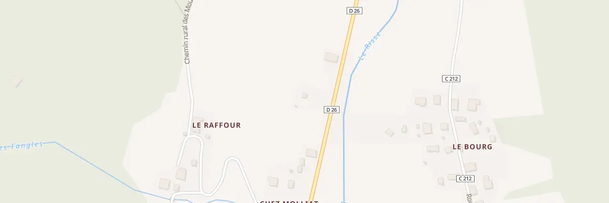 Plan du 545 Rte du Col de Jambaz à Mégevette