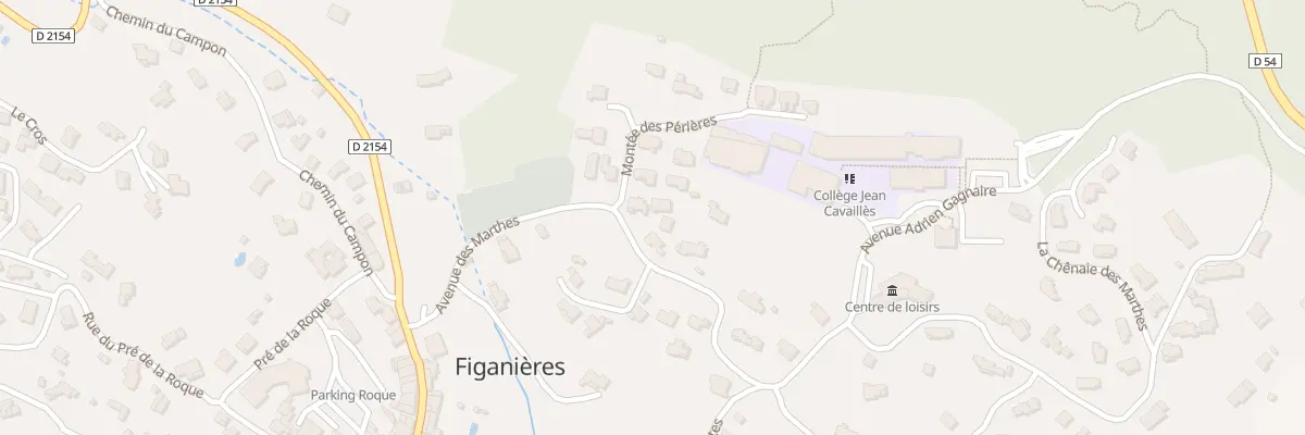 Plan du 9002 Les Marthes à Figanières