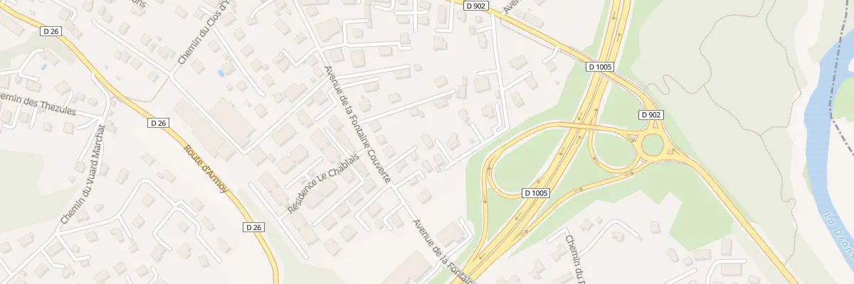 Plan du 9B Imp du Clos des Moines à Thonon-les-Bains