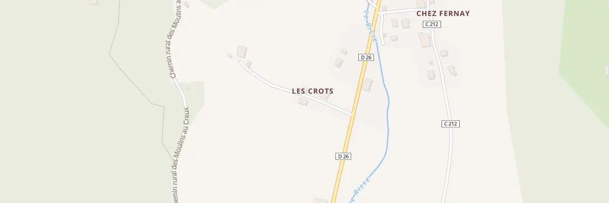 Plan du 81 Imp des Crots à Mégevette