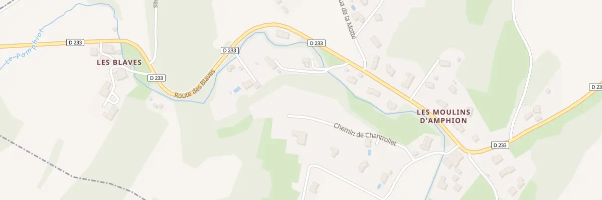 Plan du 222 All des Scieries à Lyaud