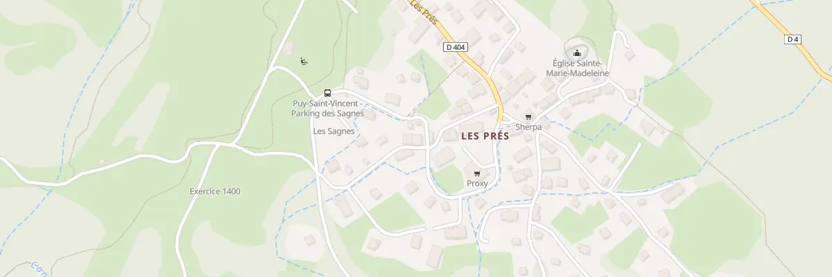 Plan du 102 Che des Prés à Puy-Saint-Vincent