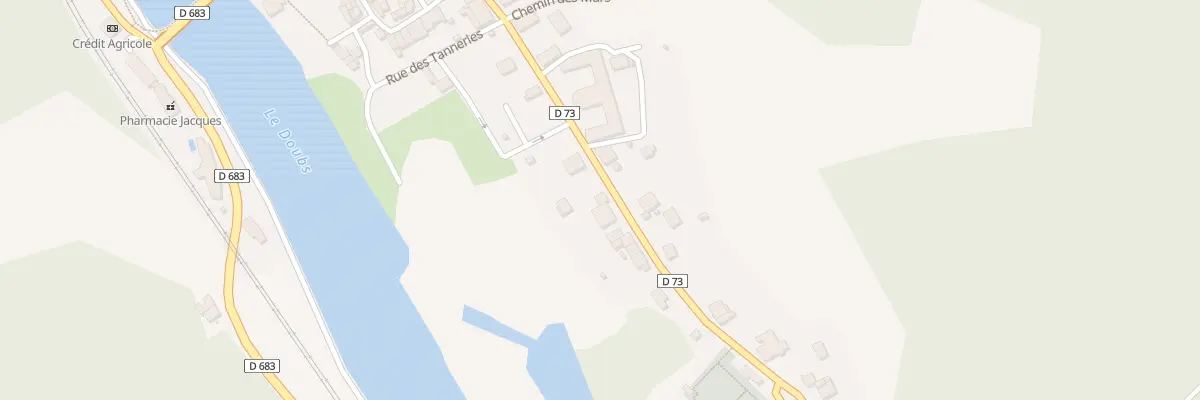 Plan du 32 Rue de la Porte de Chaux à Pays-de-Clerval