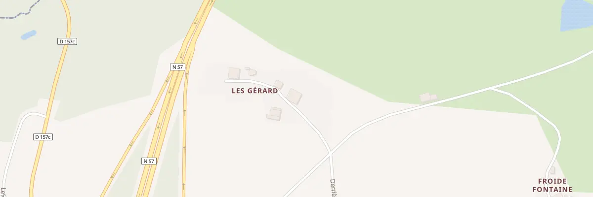 Plan du 3 Les Gerard au Val-d’Ajol