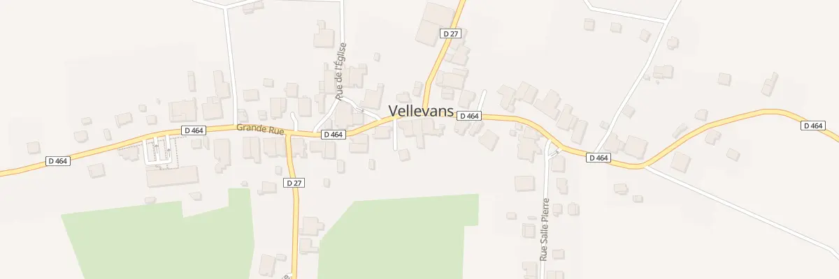 Plan du 25 Gr Grande Rue à Vellevans