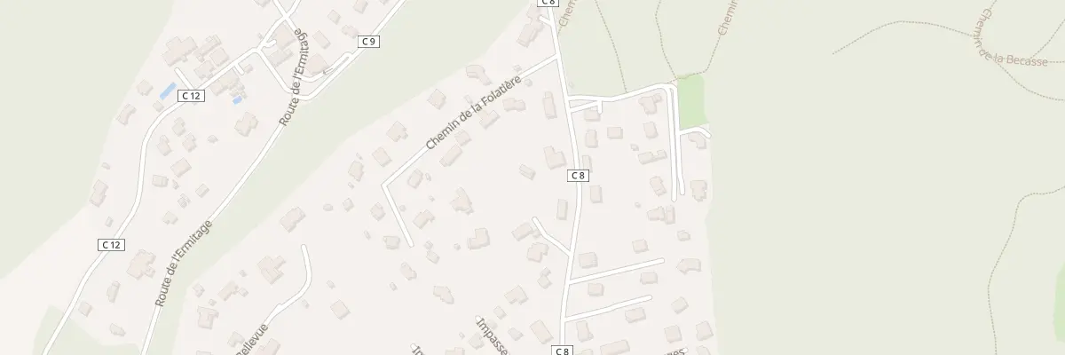 Plan du 1040B Rte du Bois de Ville à Armoy