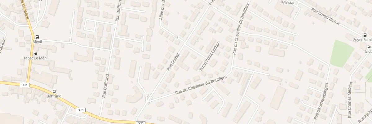 Plan du 29 Rue Guibal à Lunéville