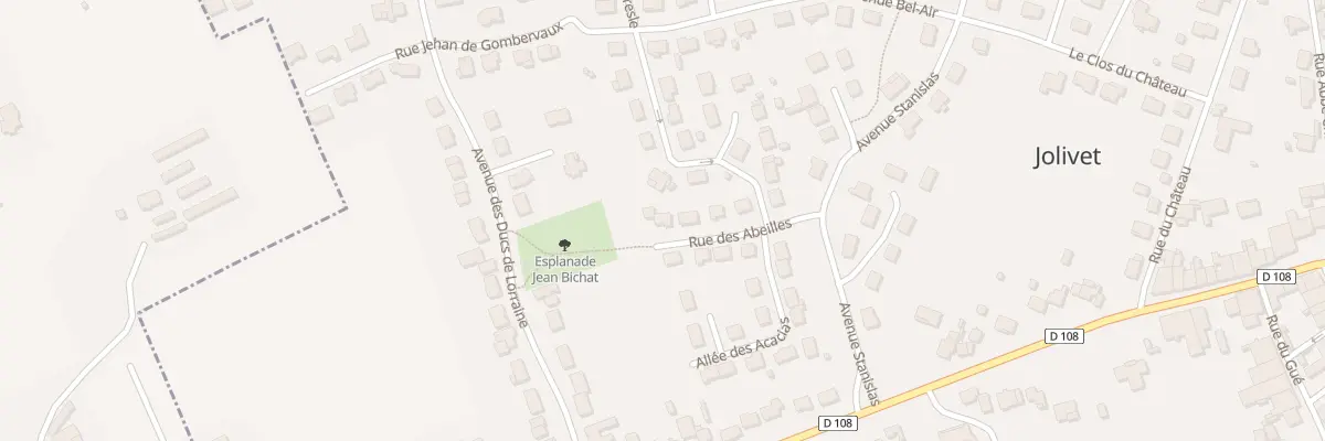 Plan du 6 Rue des Abeilles à Jolivet