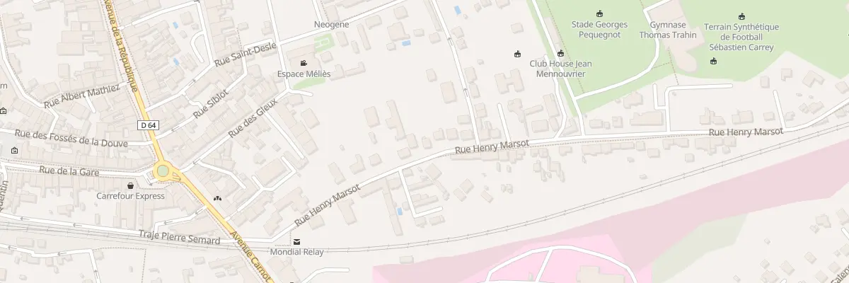 Plan du 15 Rue Henry Marsot à Lure