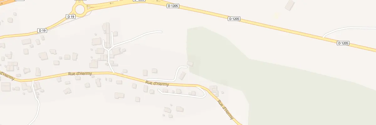 Plan du 663 Rue d’Hermy à Vougy