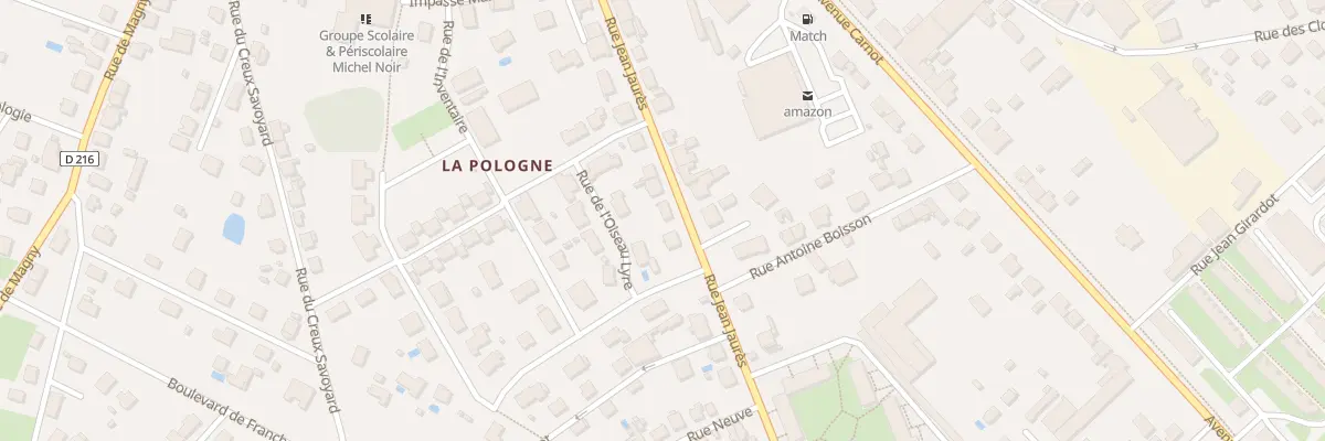 Plan du 26 Rue Jean Jaurès à Lure