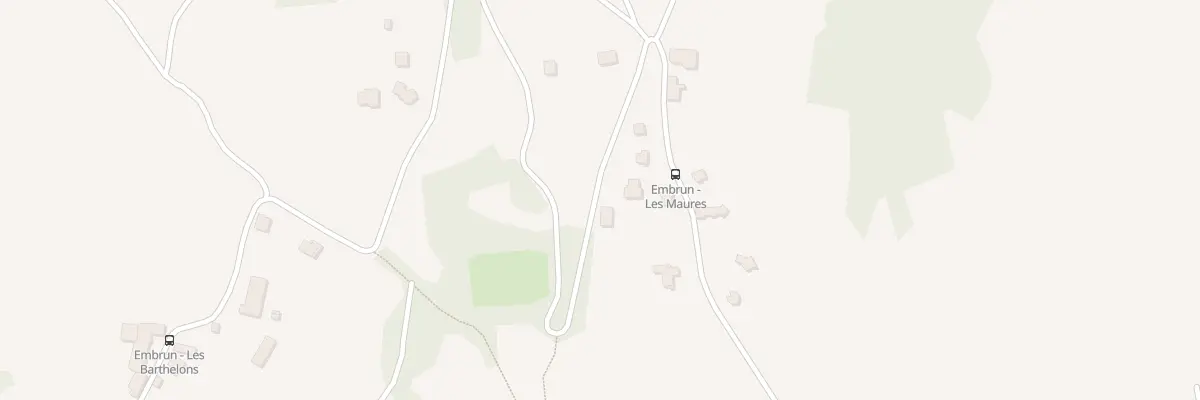 Plan du 63 Rte de Chalvet à Embrun