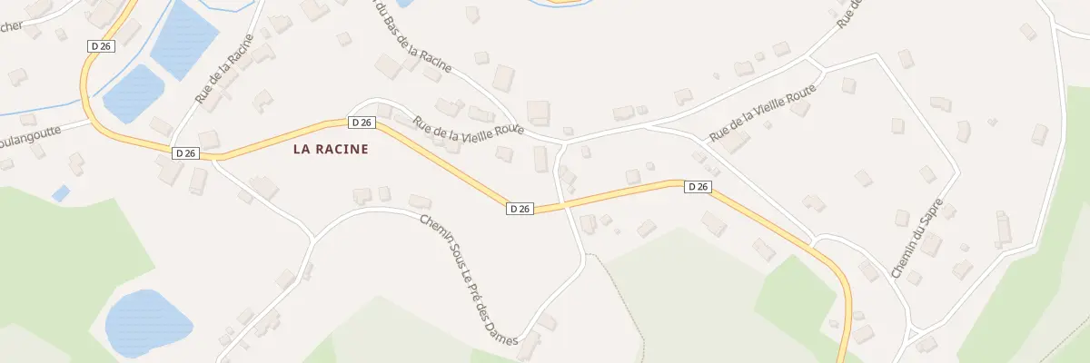 Plan du 8 Rue de la Vieille Route à Raon-aux-Bois