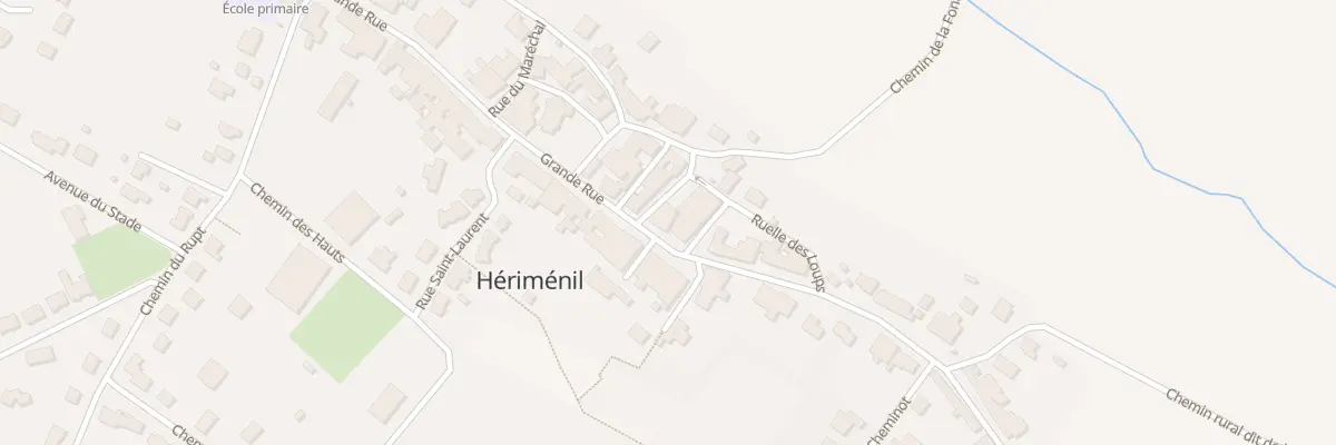 Plan du 22B Grande Rue à Hériménil