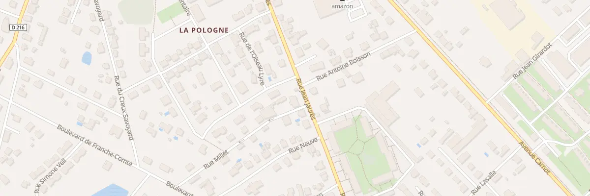 Plan du 32 Rue Jean Jaurès à Lure