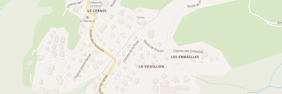 Plan du 5266 Che du Plan à Cohennoz
