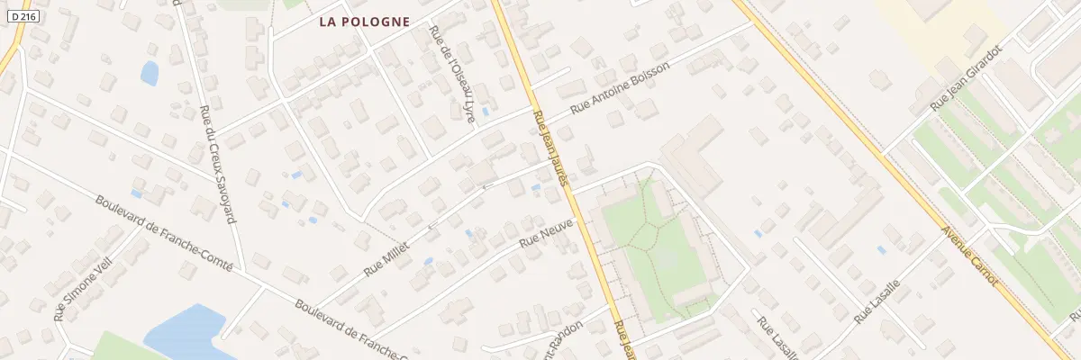 Plan du 34 Rue Jean Jaurès à Lure