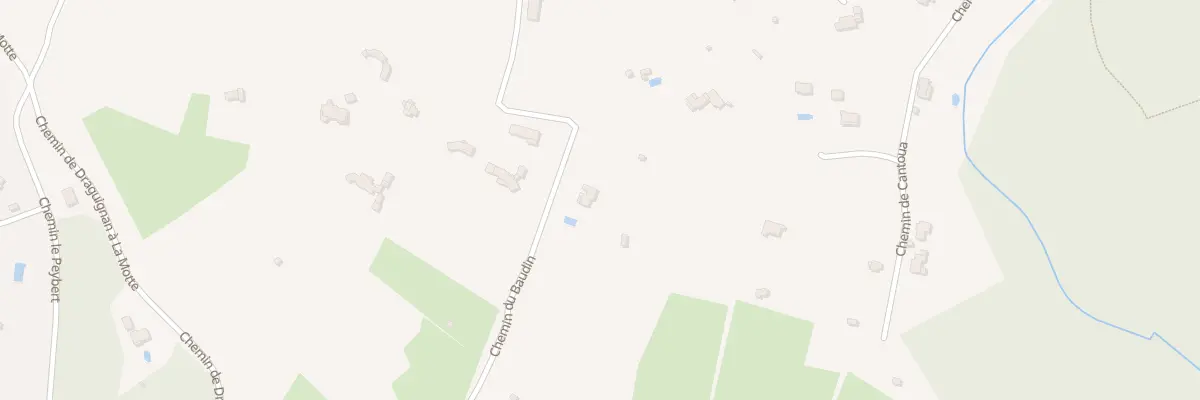 Plan du 769C Che de Baudin à Trans-en-Provence
