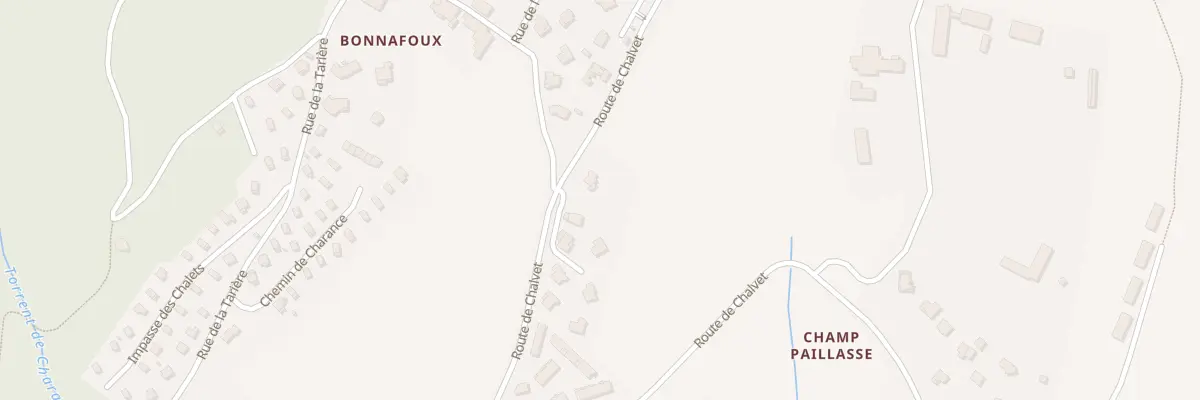 Plan du 1 Imp des Alisiers à Embrun