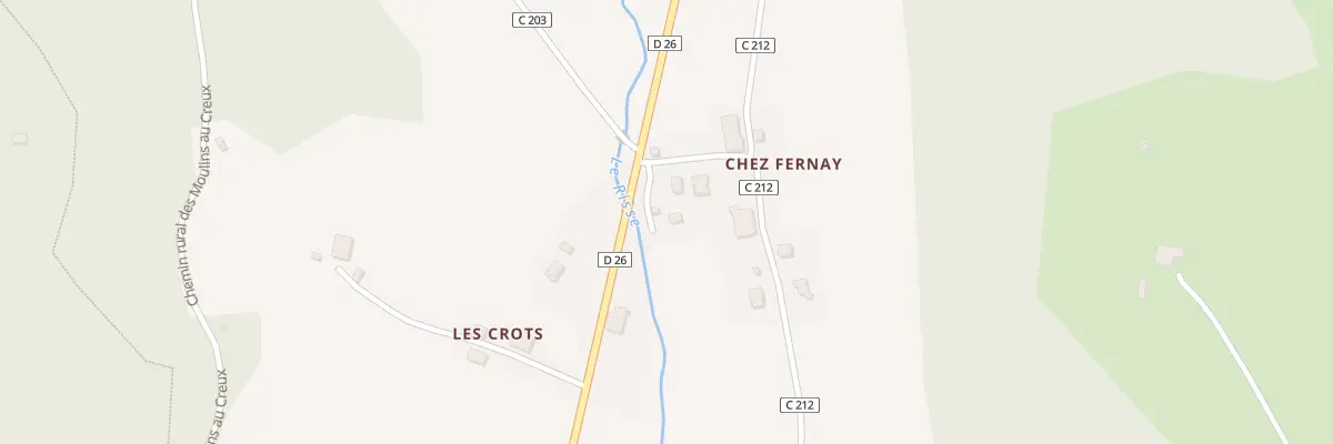Plan du 8 Rte du Château à Mégevette
