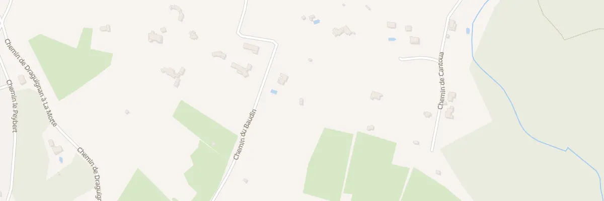 Plan du 769A Che de Baudin à Trans-en-Provence