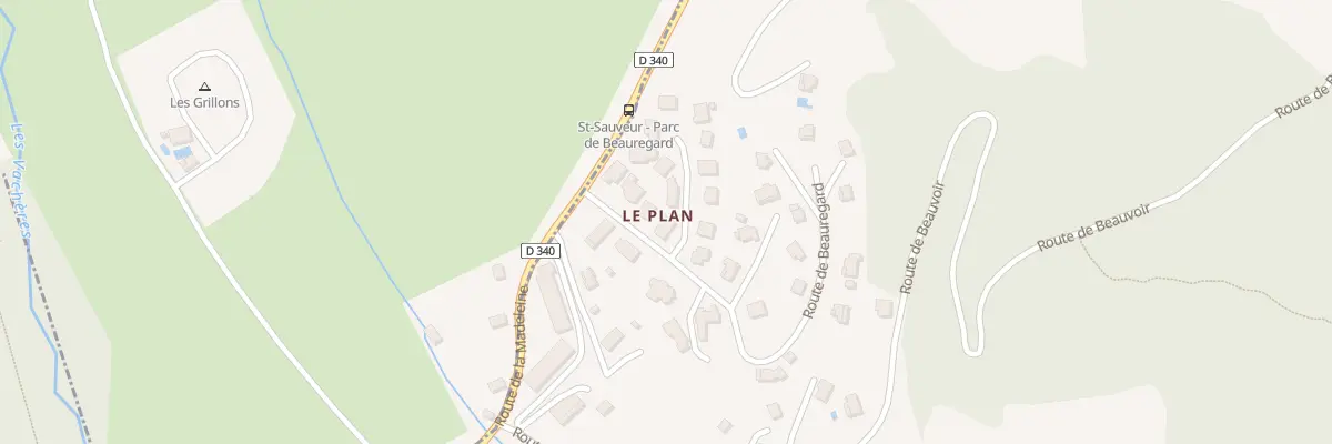 Plan du 5276 Le Plan à Saint-Sauveur
