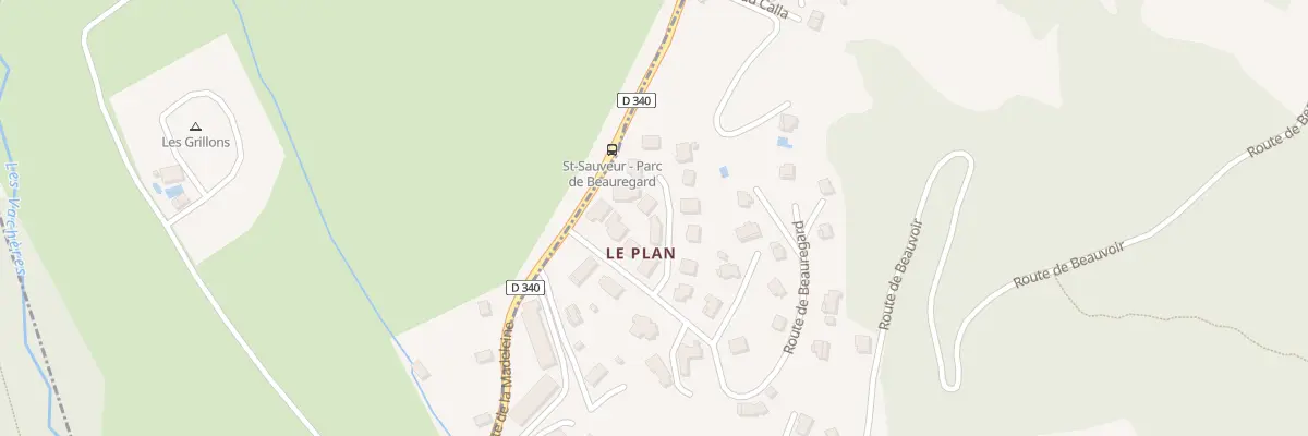 Plan du 5355 Le Plan à Saint-Sauveur