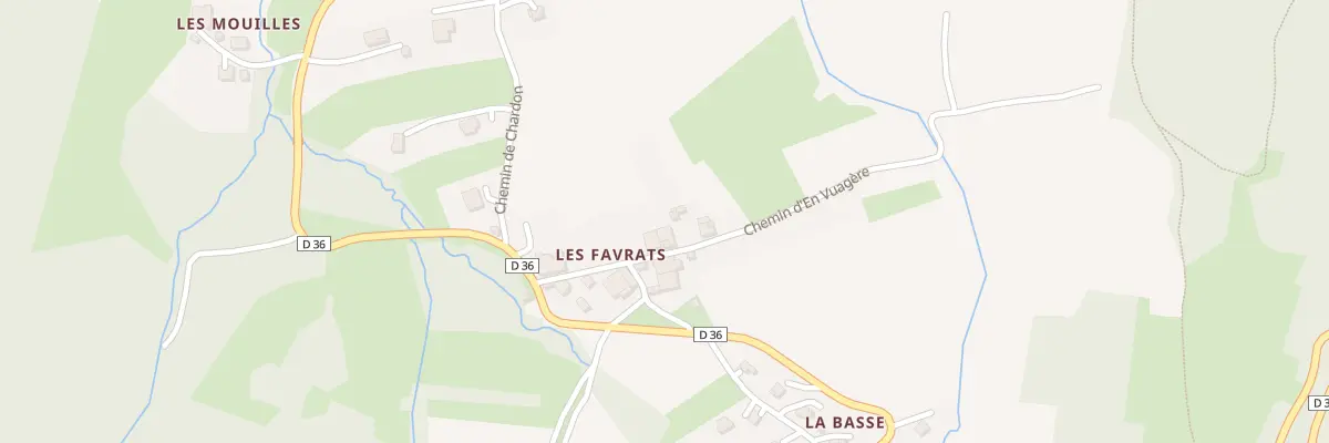 Plan du 25 Che d’En Vuagère à Orcier