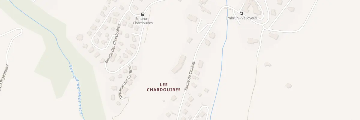 Plan du 29 Rte de Chalvet à Embrun