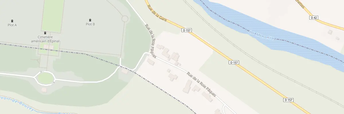 Plan du 371 Rue de la Roie Paques à Dinozé