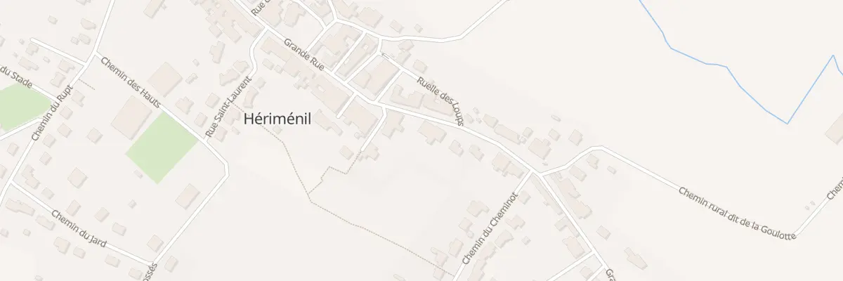 Plan du 49 Grande Rue à Hériménil