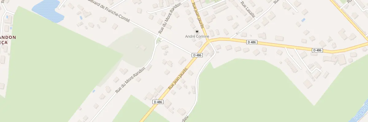 Plan du 50B Rue Jean Jaurès à Lure