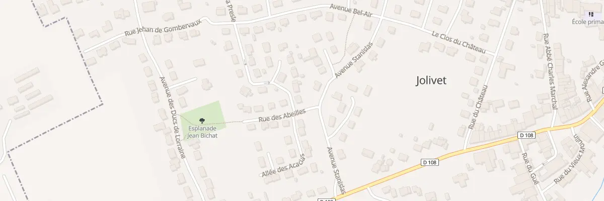 Plan du 2 Rue de la Colline à Jolivet