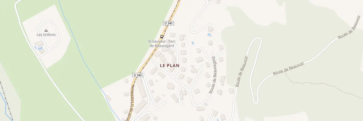 Plan du 5288F Le Plan à Saint-Sauveur