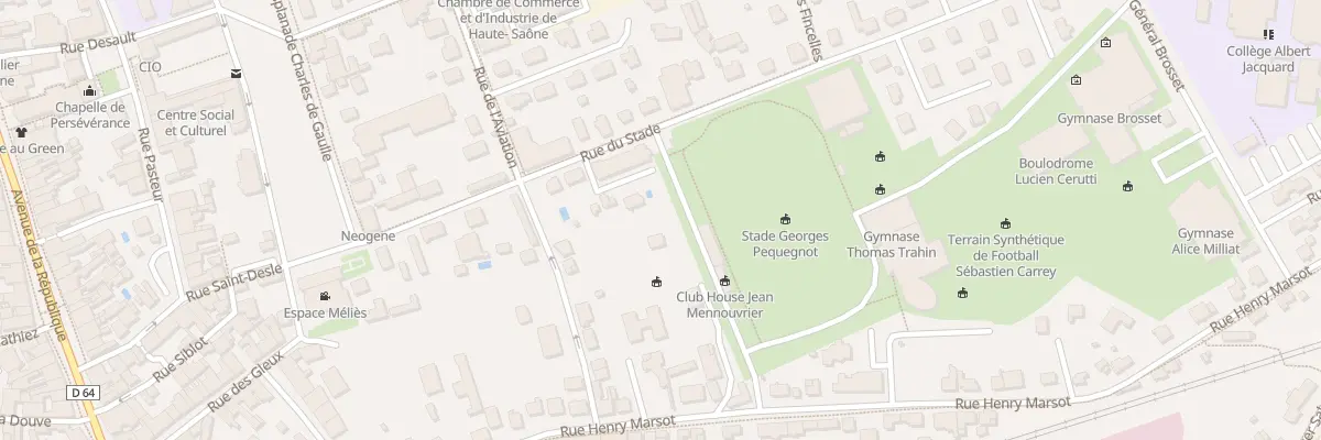 Plan du 29B Rue Henry Marsot à Lure