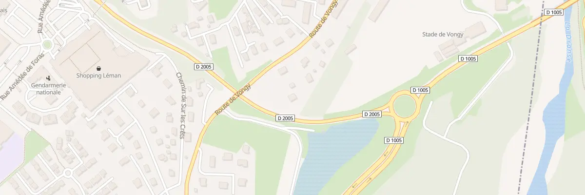Plan du 46 Rte de Vongy à Thonon-les-Bains
