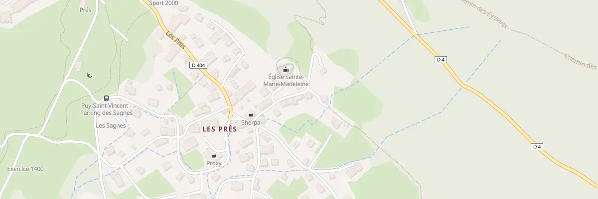 Plan du 36 Imp de la Couyère à Puy-Saint-Vincent