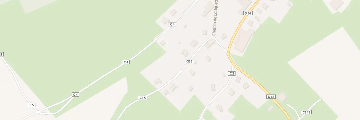 Plan du 101 Che des Cherrières à Dignonville