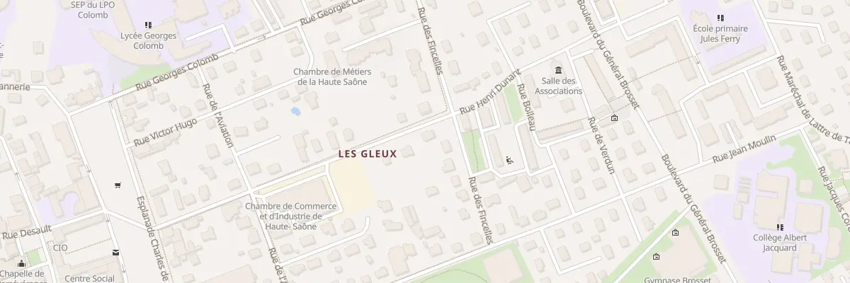 Plan du 14 Rue des Jardins à Lure