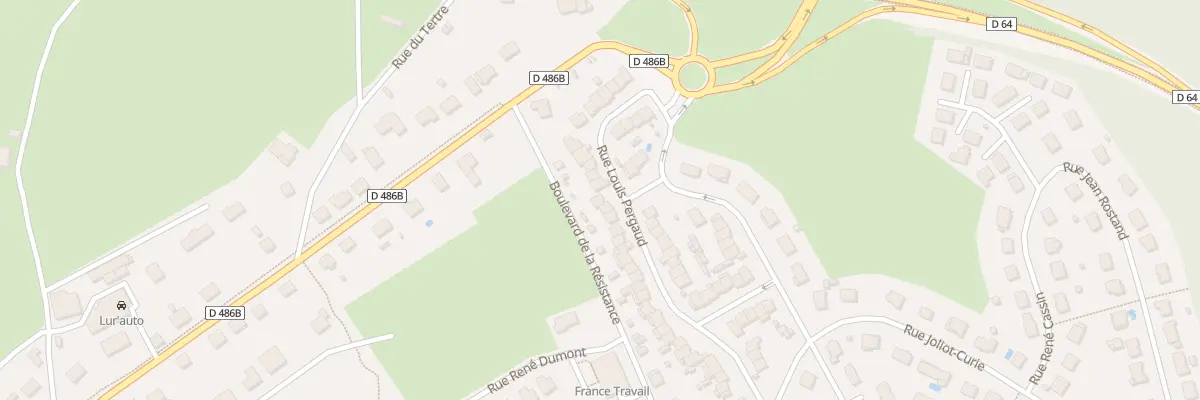 Plan du 39 Rue Louis Pergaud à Lure
