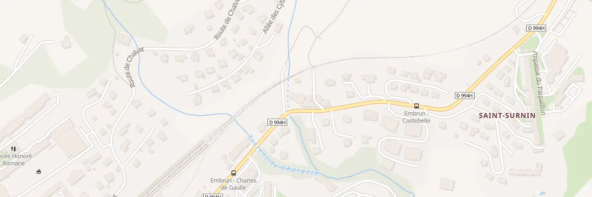 Plan du 41 Av Charles de Gaulle à Embrun
