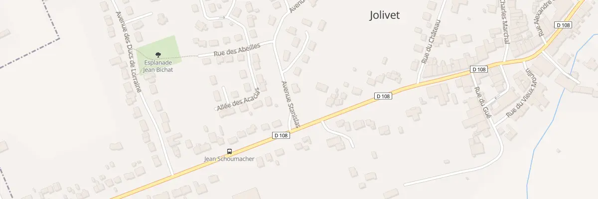 Plan du 2 Av Stanislas à Jolivet