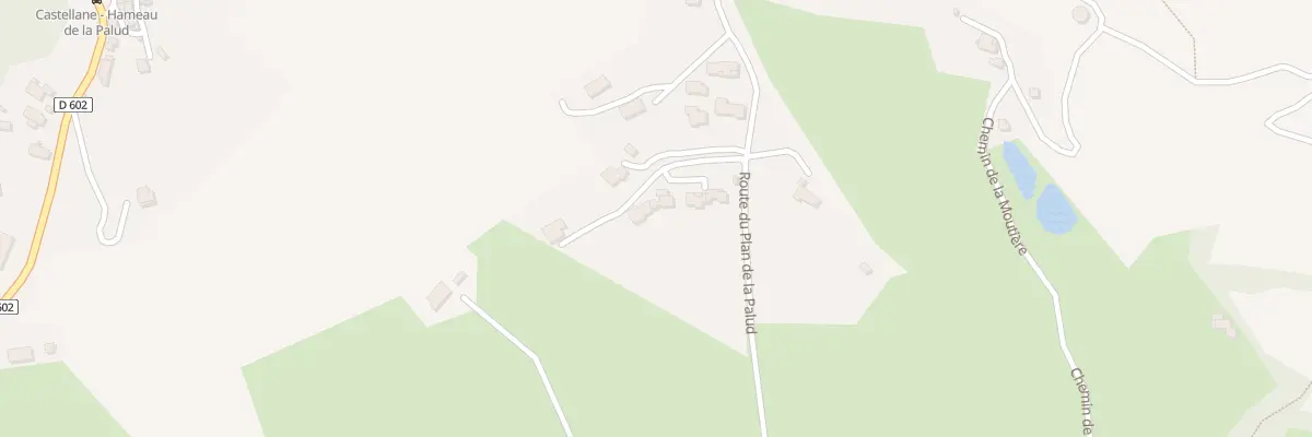 Plan du 7330 Plan de la Palud à Castellane
