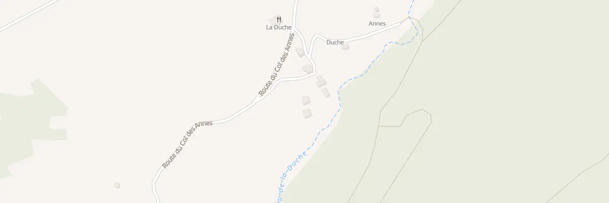 Plan du 4548 Rte du Col des Annes au Grand-Bornand